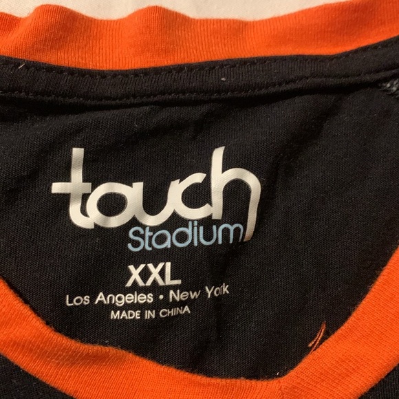 Gently Loved Women's San Francisco Giants 3/4-Sleeve Raglan V-Neck T-Shirt - Picture 5 of 9